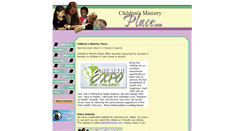 Desktop Screenshot of childrensministryplace.com